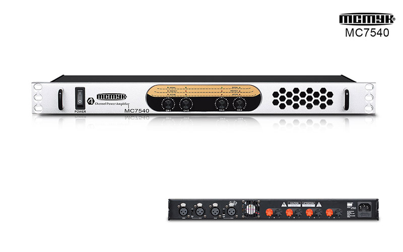 MC7540 4-channel digital power amplifier MC7540 4-channel digital power amplifier